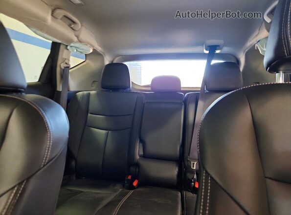 5N1AZ2BSXRC110193 2024 NISSAN MURANO Silver Rear seats view