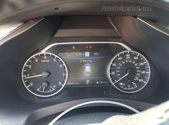 5N1AZ2CJ2RC114230 2024 NISSAN MURANO Gray Вид щитка приладів