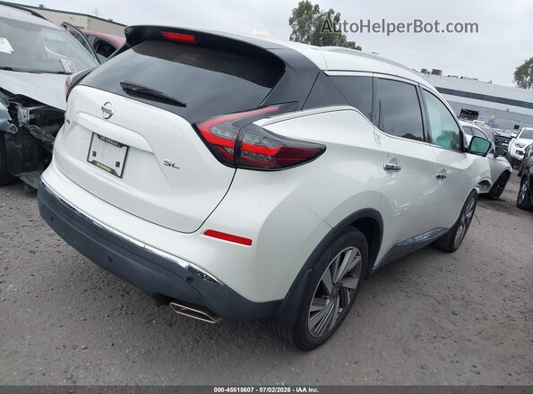 5N1AZ2CJ9LN130209 2020 NISSAN MURANO Белый Задняя правая четверть