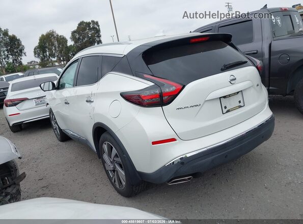 5N1AZ2CJ9LN130209 2020 NISSAN MURANO Белый Задняя левая четверть