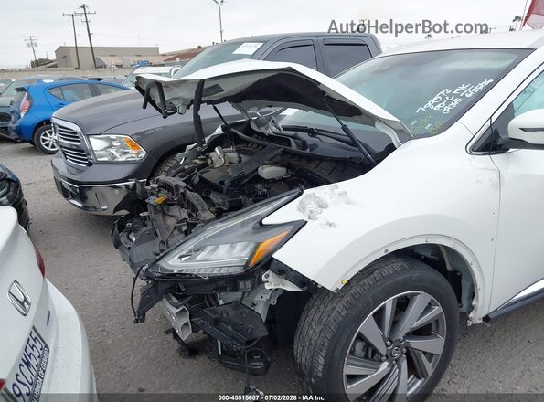 5N1AZ2CJ9LN130209 2020 NISSAN MURANO Белый Панорамный вид салона 360°