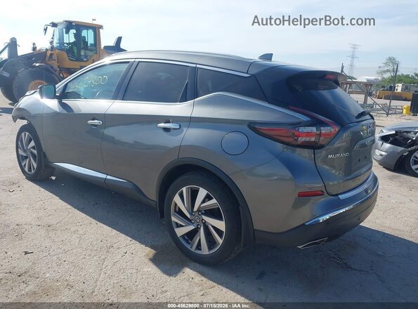 5N1AZ2CS0MC119623 2021 NISSAN MURANO Gray Trasero izquierdo