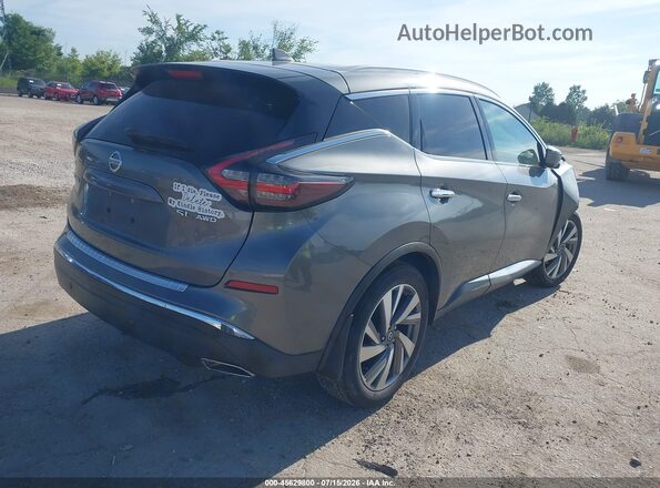 5N1AZ2CS0MC119623 2021 NISSAN MURANO Gray Trasero derecho