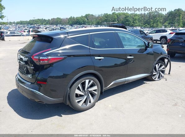 5N1AZ2CS0PC134658 2023 NISSAN MURANO Black უკანა მარჯვენა