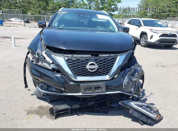 5N1AZ2CS0PC134658 2023 NISSAN MURANO Black ხელსაწყოთა პანელის ხედი