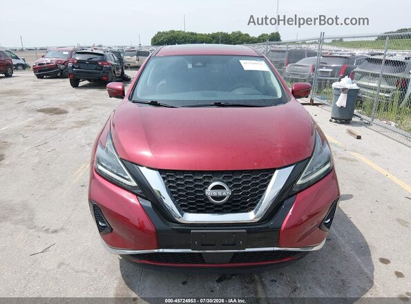 5N1AZ2CS1PC128061 2023 NISSAN MURANO Maroon Front view
