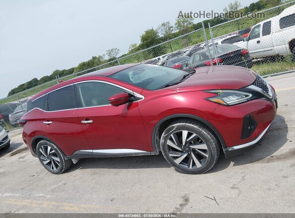 5N1AZ2CS1PC128061 2023 NISSAN MURANO Maroon Rear interior view