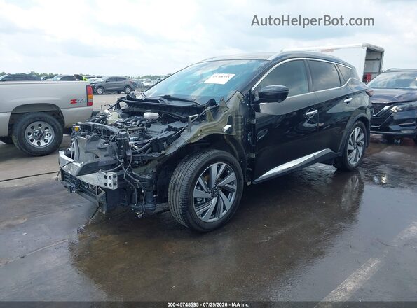 5N1AZ2CS2LN155350 2020 NISSAN MURANO Black Vista tres cuartos delantera izquierda