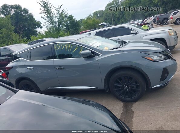 5N1AZ2CS2MC144426 2021 NISSAN MURANO Blue Вид задньої частини салону