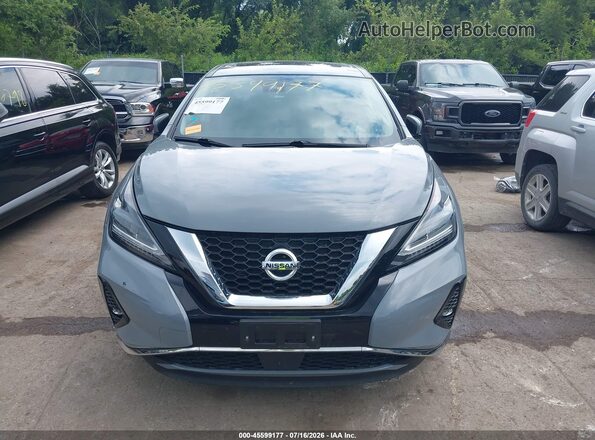 5N1AZ2CS2MC144426 2021 NISSAN MURANO Blue Вид щитка приладів