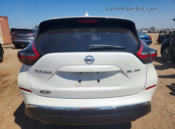 5N1AZ2CS3LN105413 2020 NISSAN MURANO White უკანა ხედი
