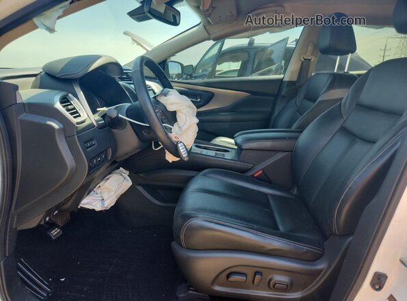 5N1AZ2CS3LN105413 2020 NISSAN MURANO White წინა სალონის ხედი