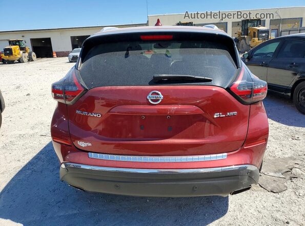 5N1AZ2CS3LN148228 2020 NISSAN MURANO Red Հետևի տեսք