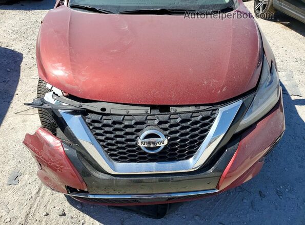 5N1AZ2CS3LN148228 2020 NISSAN MURANO Red Շարժիչի բաժամունքի տեսք