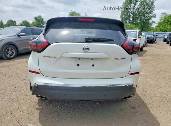 5N1AZ2CS3LN168818 2020 NISSAN MURANO White Widok z tyłu