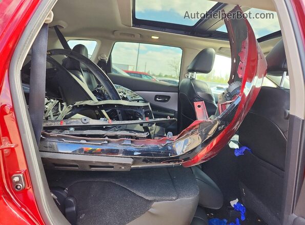 5N1AZ2CS3MC115663 2021 NISSAN MURANO Red Սալոնի հետևի տեսք