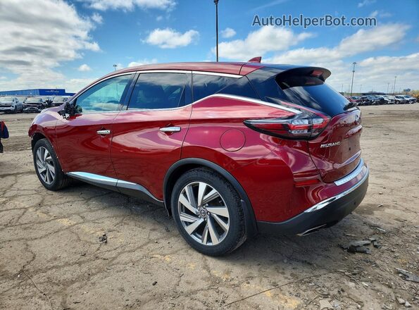 5N1AZ2CS3MC115663 2021 NISSAN MURANO Red Հետևի ձախ