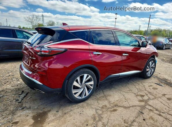5N1AZ2CS3MC115663 2021 NISSAN MURANO Red Հետևի աջ