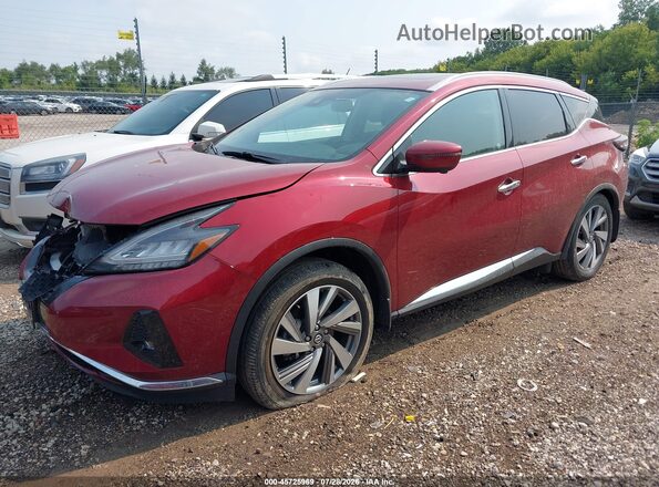 5N1AZ2CS5LN135092 2020 NISSAN MURANO Red Передня ліва чверть