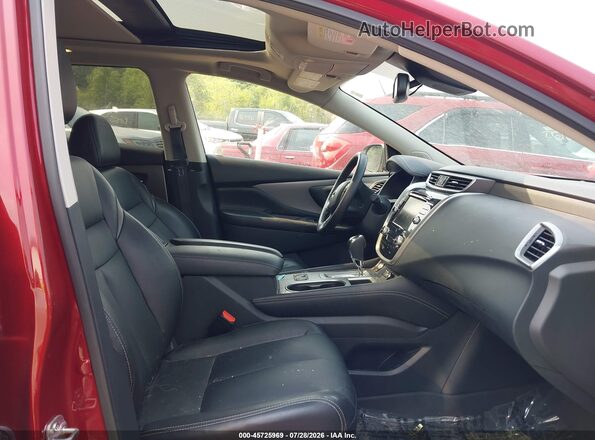 5N1AZ2CS5LN135092 2020 NISSAN MURANO Red Вид салону спереду