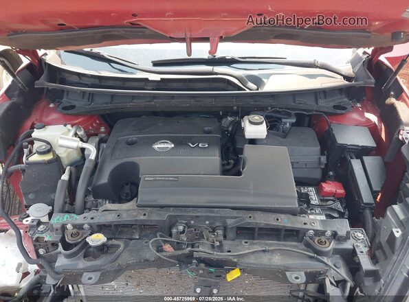 5N1AZ2CS5LN135092 2020 NISSAN MURANO Red Вид ззаду