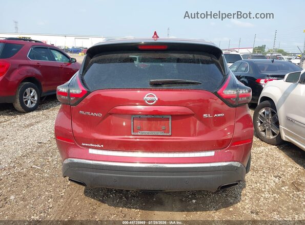 5N1AZ2CS5LN135092 2020 NISSAN MURANO Red 