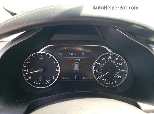 5N1AZ2CS6MC107668 2021 NISSAN MURANO Gray Vista del cuadro de instrumentos