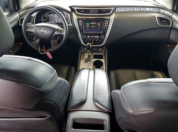 5N1AZ2CS6MC117472 2021 NISSAN MURANO White Առջևի վահանակի տեսք