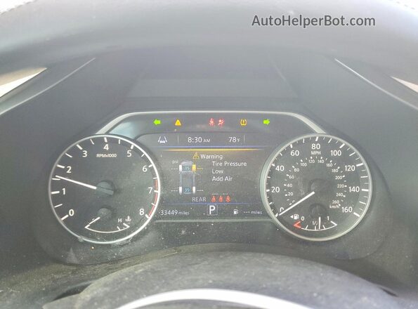 5N1AZ2CS6RC114949 2024 NISSAN MURANO White ხელსაწყოთა პანელის ხედი
