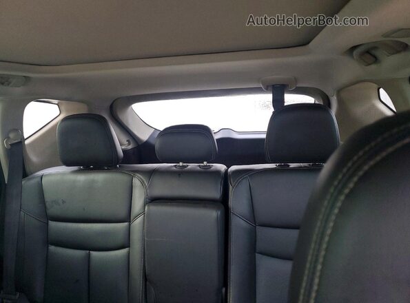 5N1AZ2CS7LN147633 2020 NISSAN MURANO White Հետևի նստատեղերի տեսք