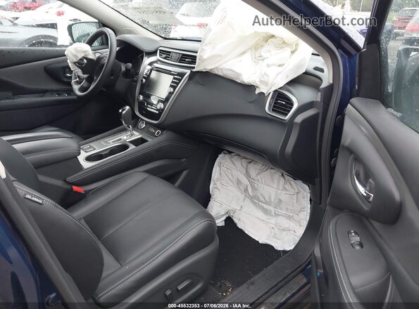 5N1AZ2CS8LN165266 2020 NISSAN MURANO Синий Вид салона спереди