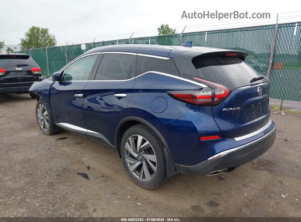5N1AZ2CS8LN165266 2020 NISSAN MURANO Синий Задняя левая четверть