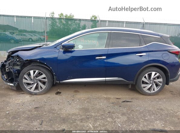 5N1AZ2CS8LN165266 2020 NISSAN MURANO Синий Панорамный вид салона 360°