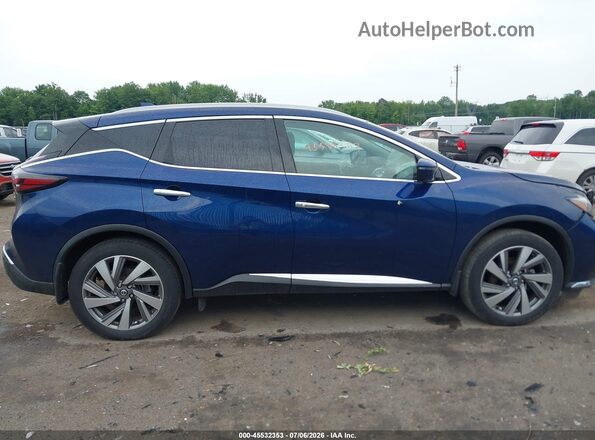 5N1AZ2CS8LN165266 2020 NISSAN MURANO Синий Вид задней части салона