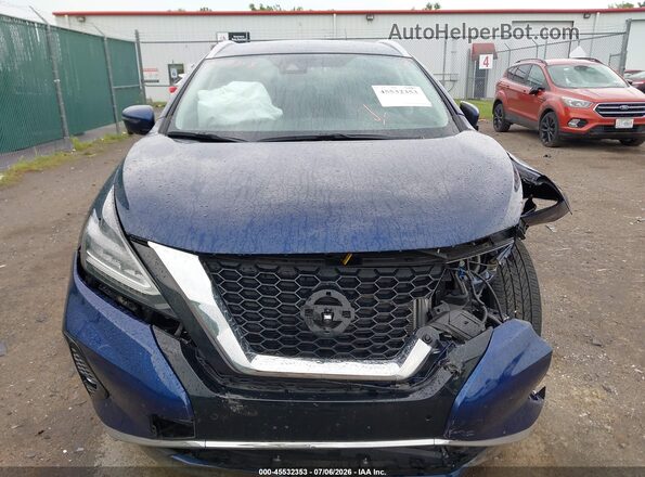 5N1AZ2CS8LN165266 2020 NISSAN MURANO Синий Вид щитка приборов
