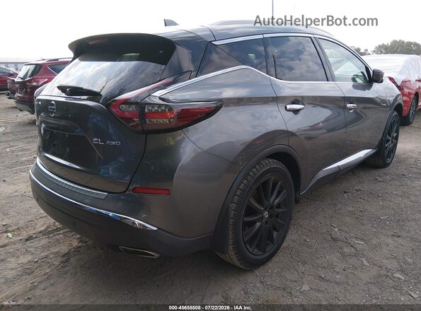 5N1AZ2CS8NC109147 2022 NISSAN MURANO Gray Trasero derecho