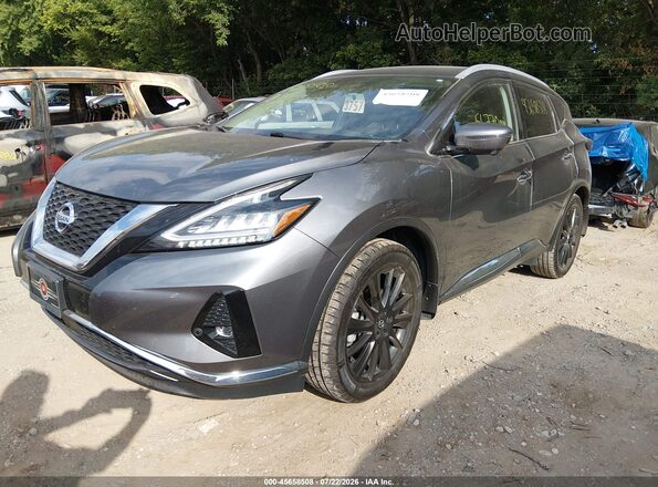 5N1AZ2CS8NC109147 2022 NISSAN MURANO Gray Vista tres cuartos delantera izquierda