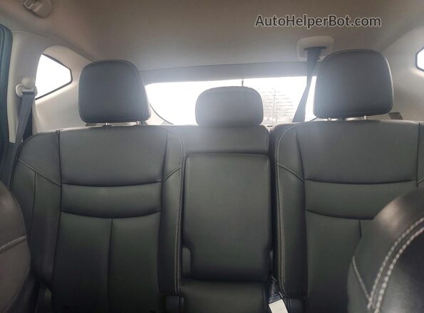 5N1AZ2CS9LN153420 2020 NISSAN MURANO Black Vista de los asientos traseros