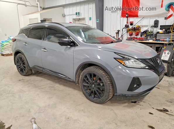 5N1AZ2CS9MC105400 2021 NISSAN MURANO Gray Przód prawy