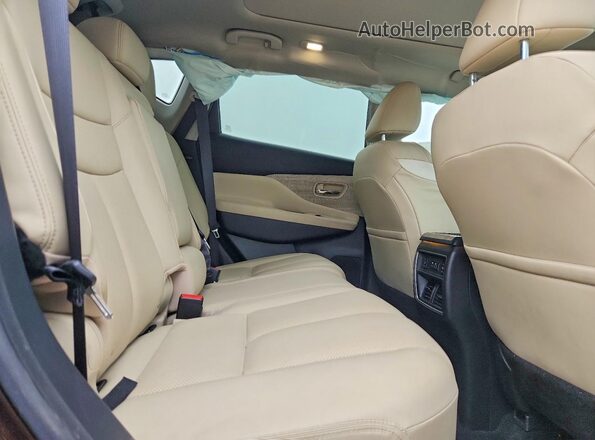 5N1AZ2CSXMC142875 2021 NISSAN MURANO Brown Vista interior trasera