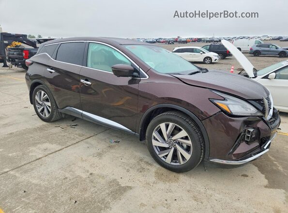 5N1AZ2CSXMC142875 2021 NISSAN MURANO Brown Delantero derecho