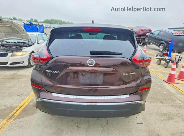 5N1AZ2CSXMC142875 2021 NISSAN MURANO Brown Vista trasera
