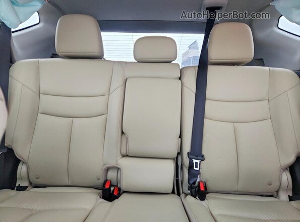5N1AZ2CSXMC142875 2021 NISSAN MURANO Brown Vista de los asientos traseros