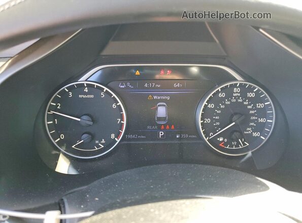 5N1AZ2DJ5PC115349 2023 NISSAN MURANO White Vista del cuadro de instrumentos