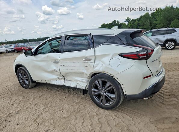 5N1AZ2DJXMC109459 2021 NISSAN MURANO Белый Задняя левая четверть