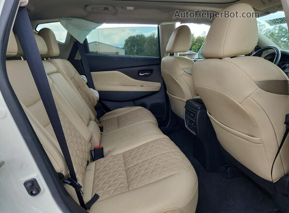 5N1AZ2DJXMC109459 2021 NISSAN MURANO Белый Вид задней части салона