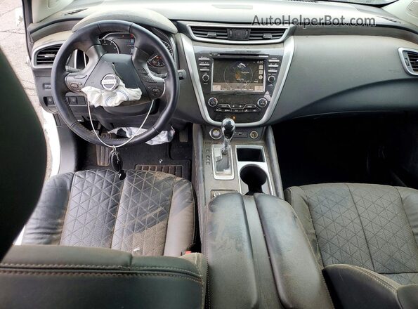 5N1AZ2DS0MC128398 2021 NISSAN MURANO White Dashboard view