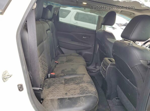 5N1AZ2DS0MC128398 2021 NISSAN MURANO White Rear seats view
