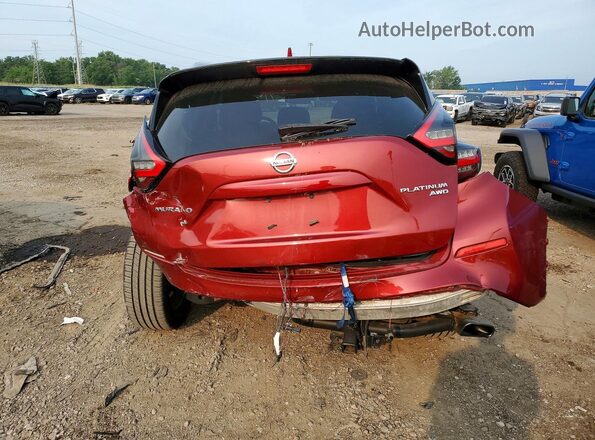 5N1AZ2DS0MC145914 2021 NISSAN MURANO Red Rear view