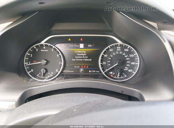 5N1AZ2DS2RC122190 2024 NISSAN MURANO Black Вид задніх сидінь